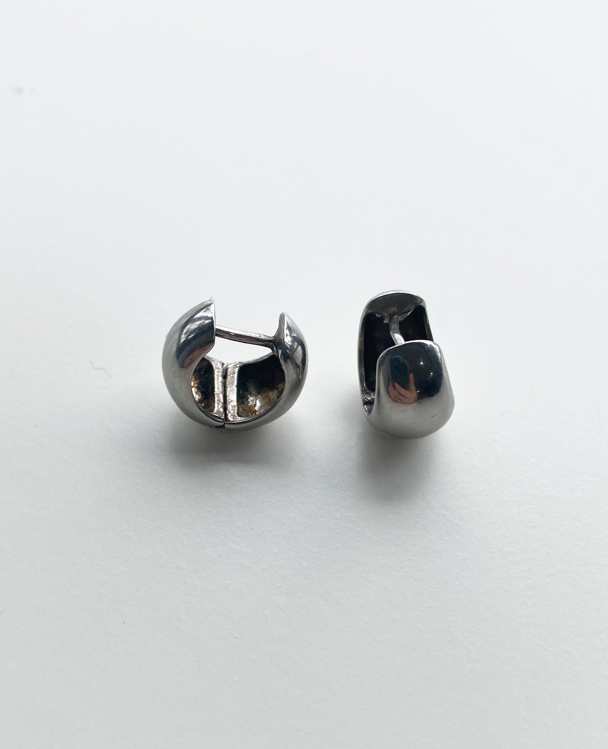 Sterling Silver Mini Cuff Earrings