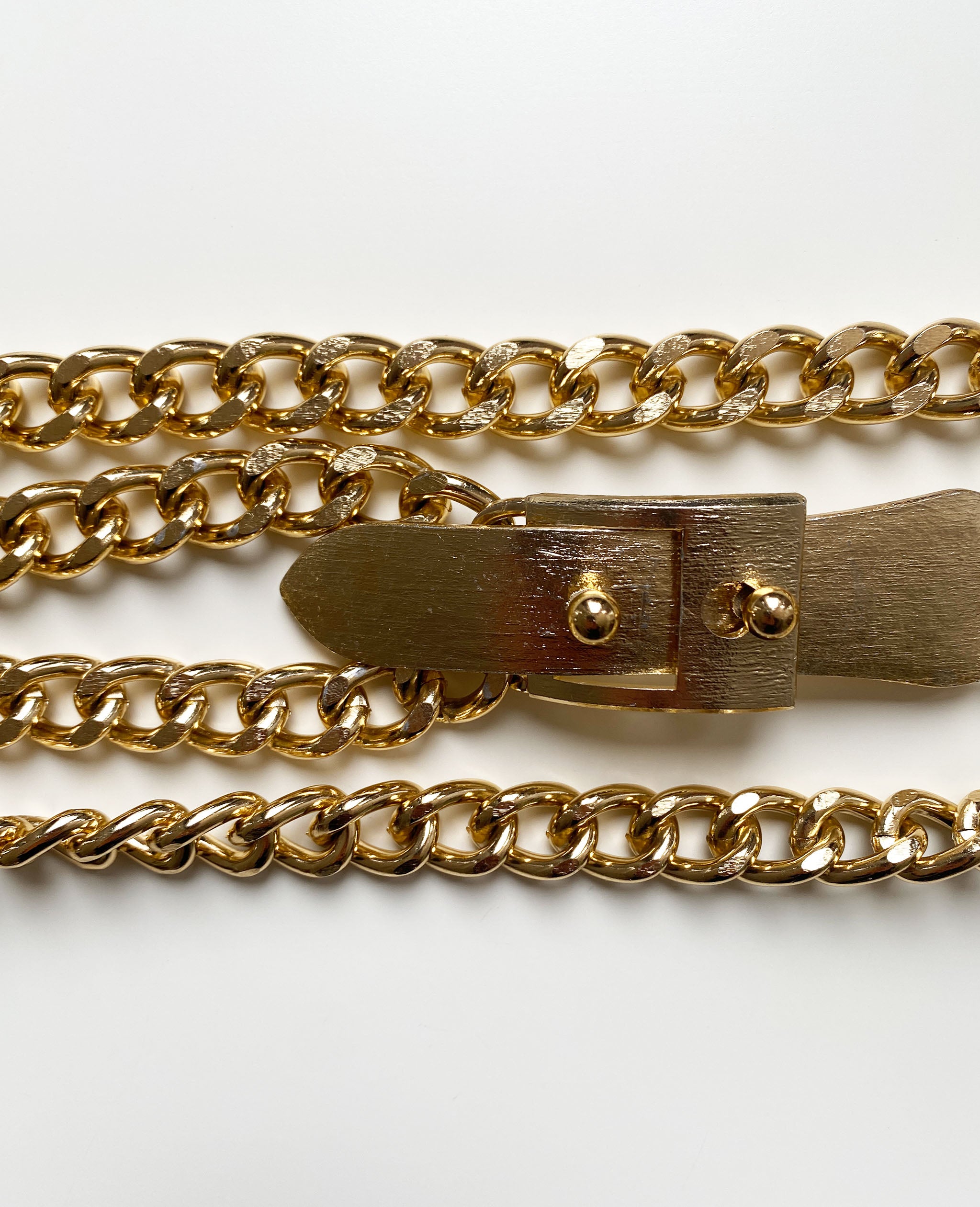 Gold Double Chain Belt