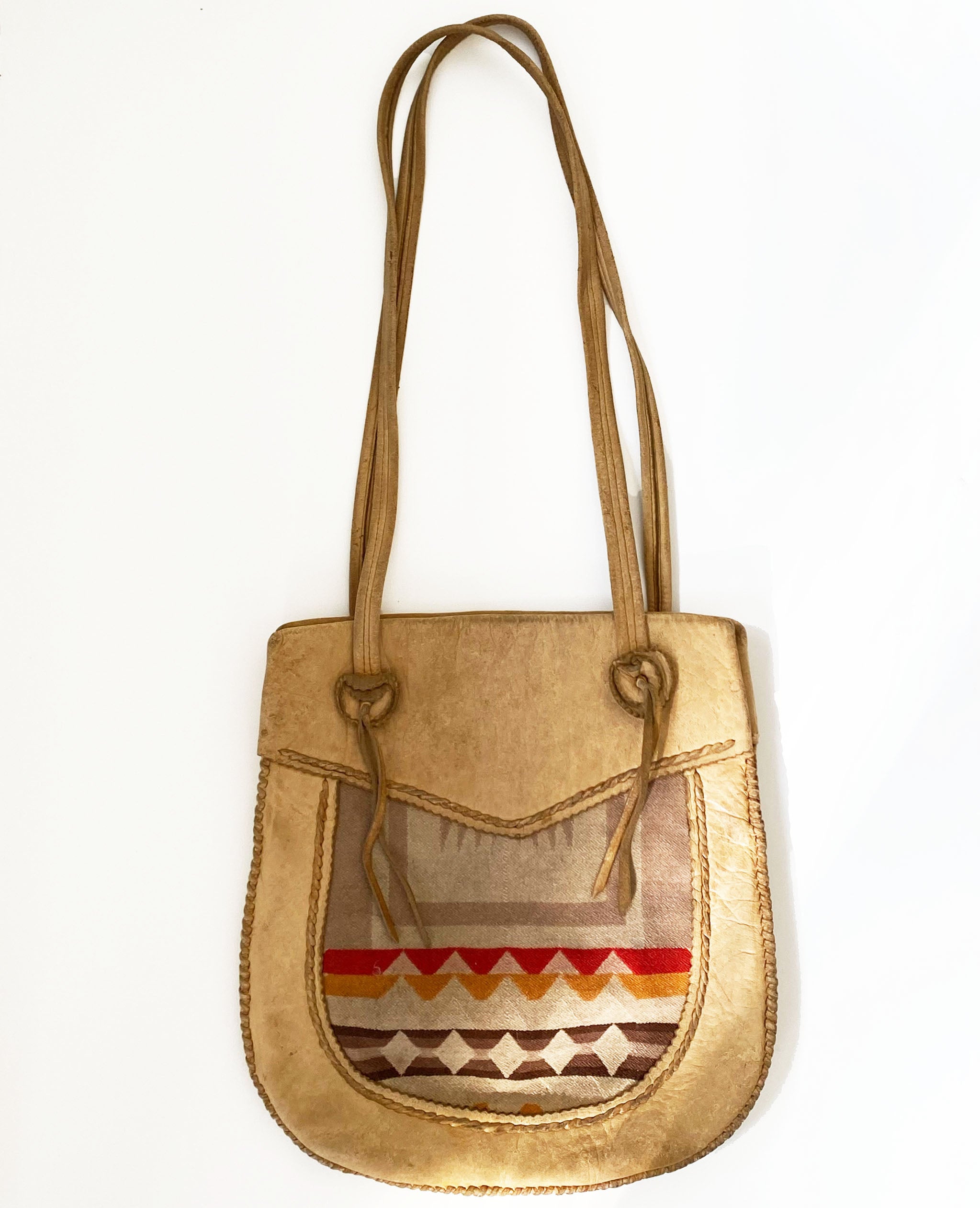 Vintage Deer Skin Bag