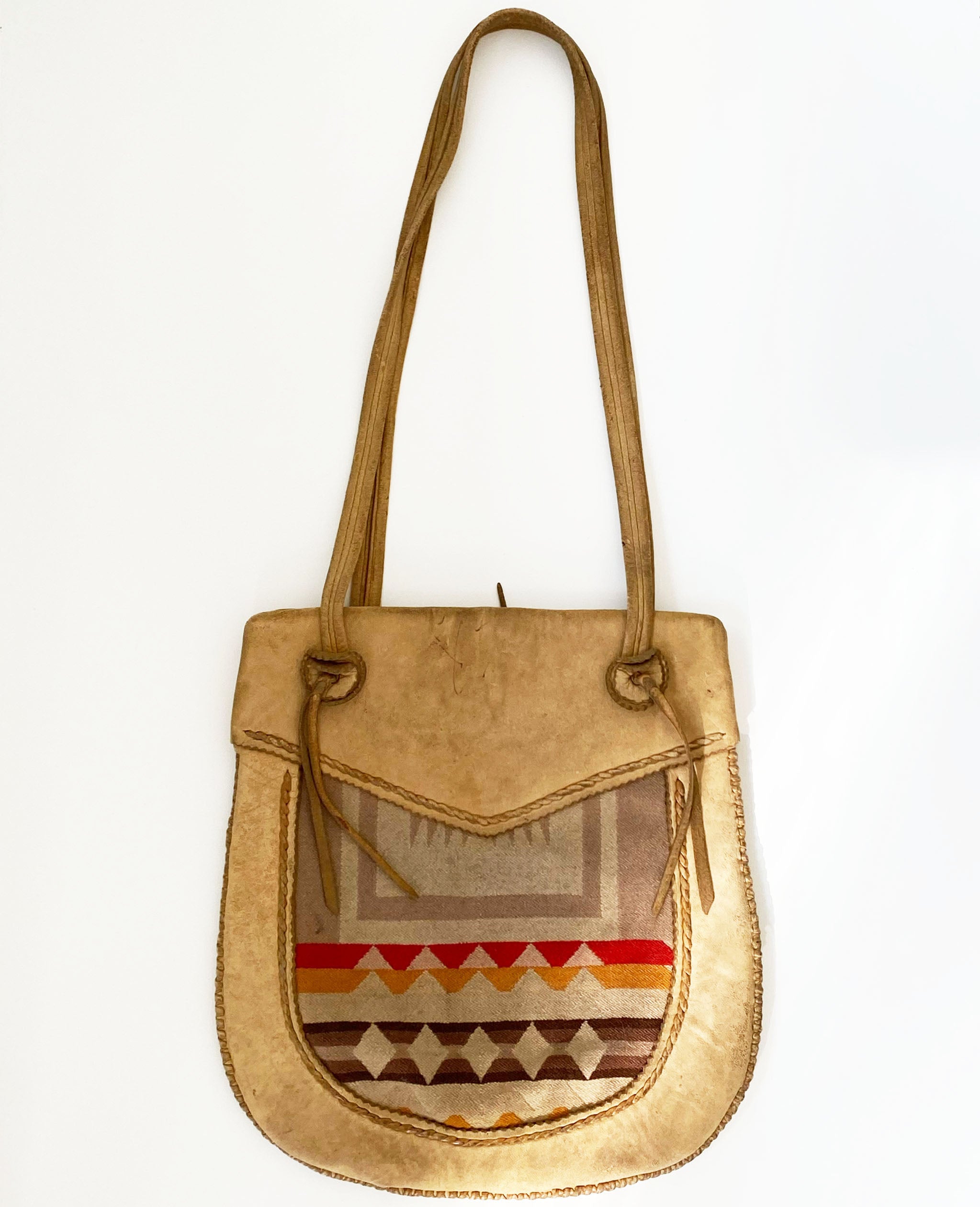 Vintage Deer Skin Bag