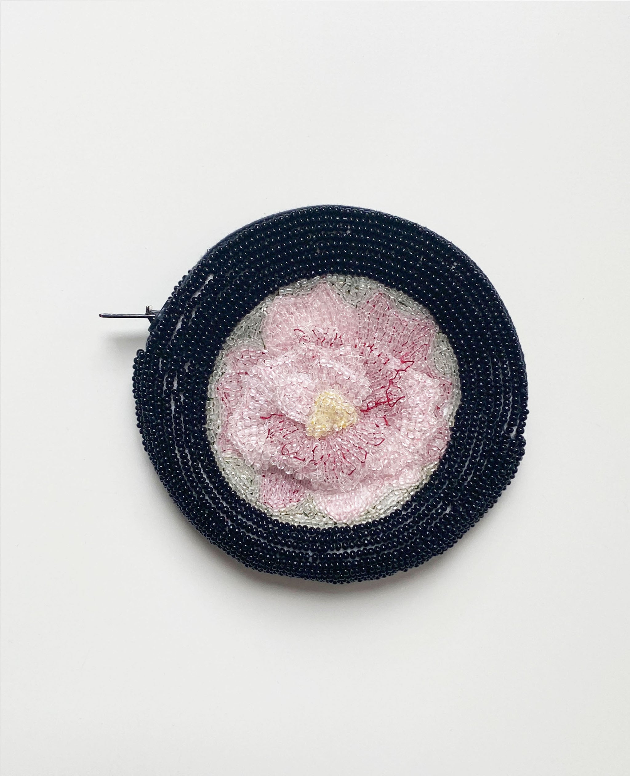 Hand Beaded Floral Coin Purse