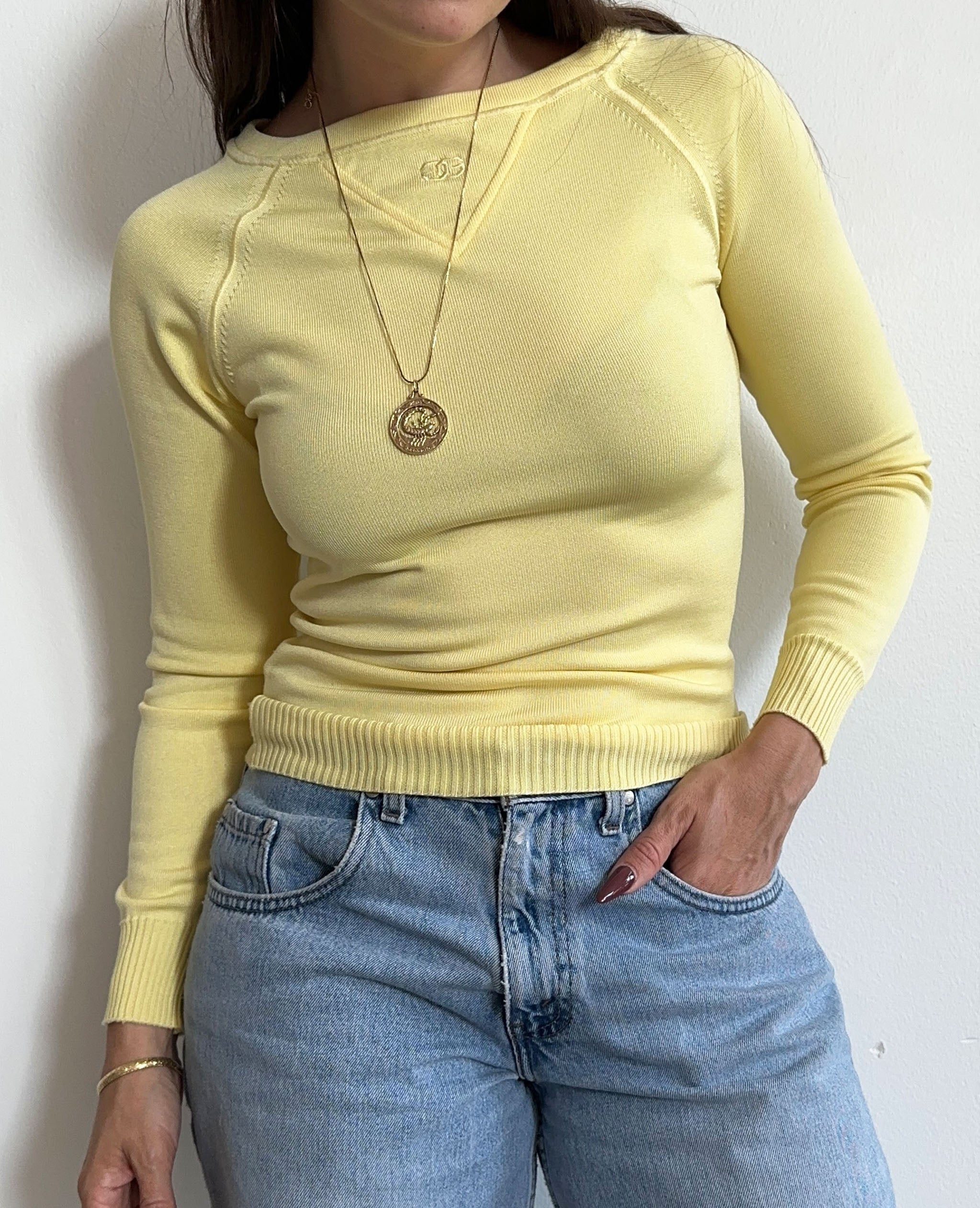 Buttercream Yellow Sweater