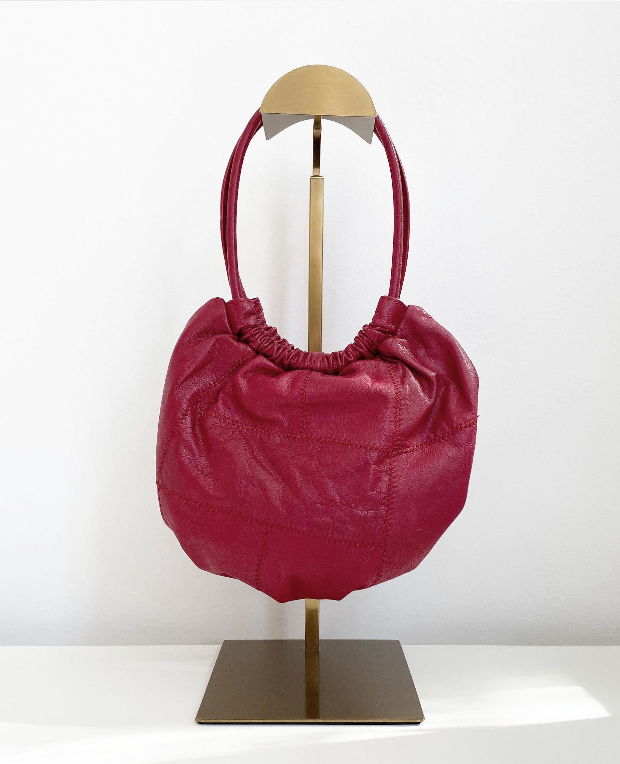 Red Leather Mini Bag