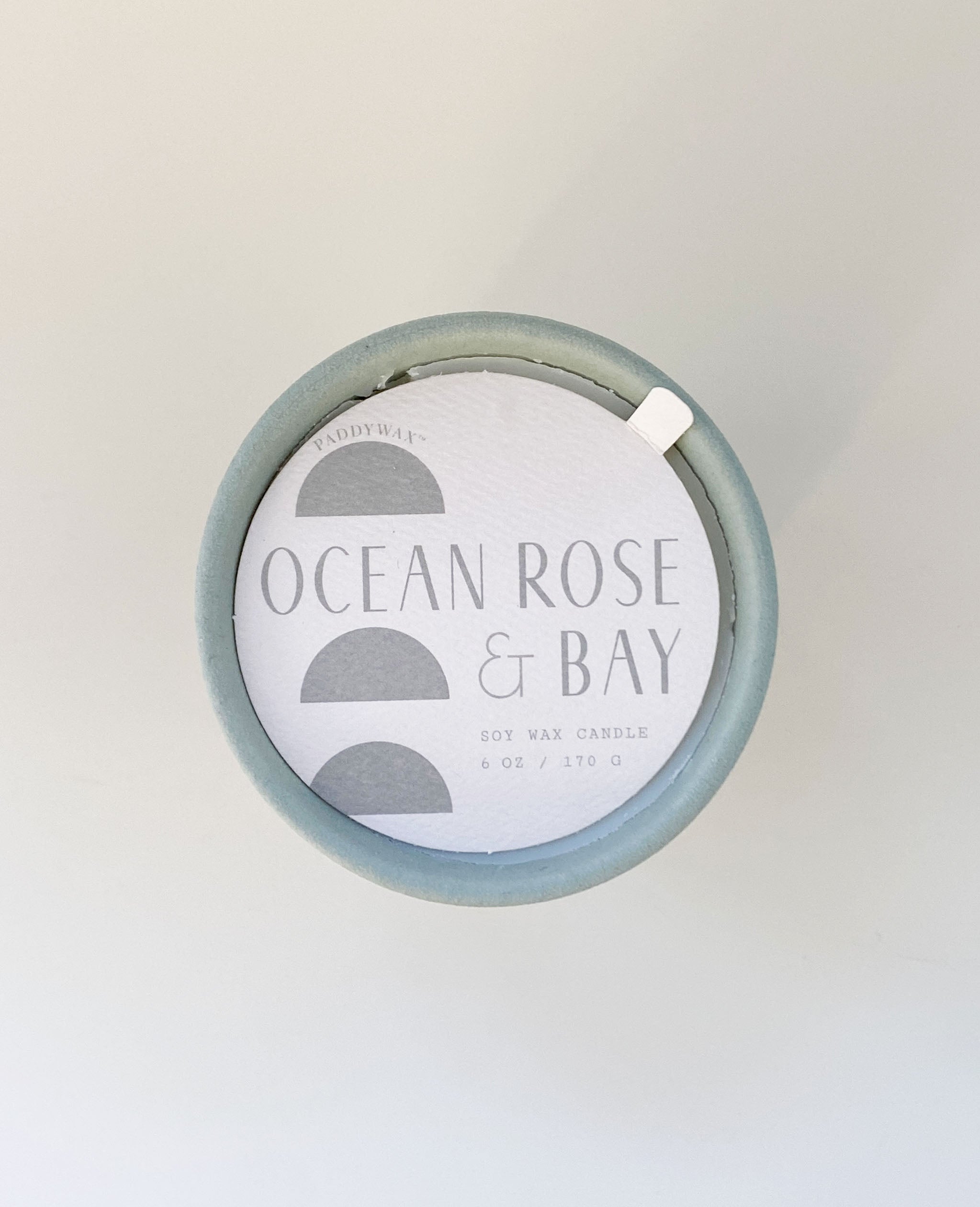 Hourglass Candle - Ocean Rose & Bay