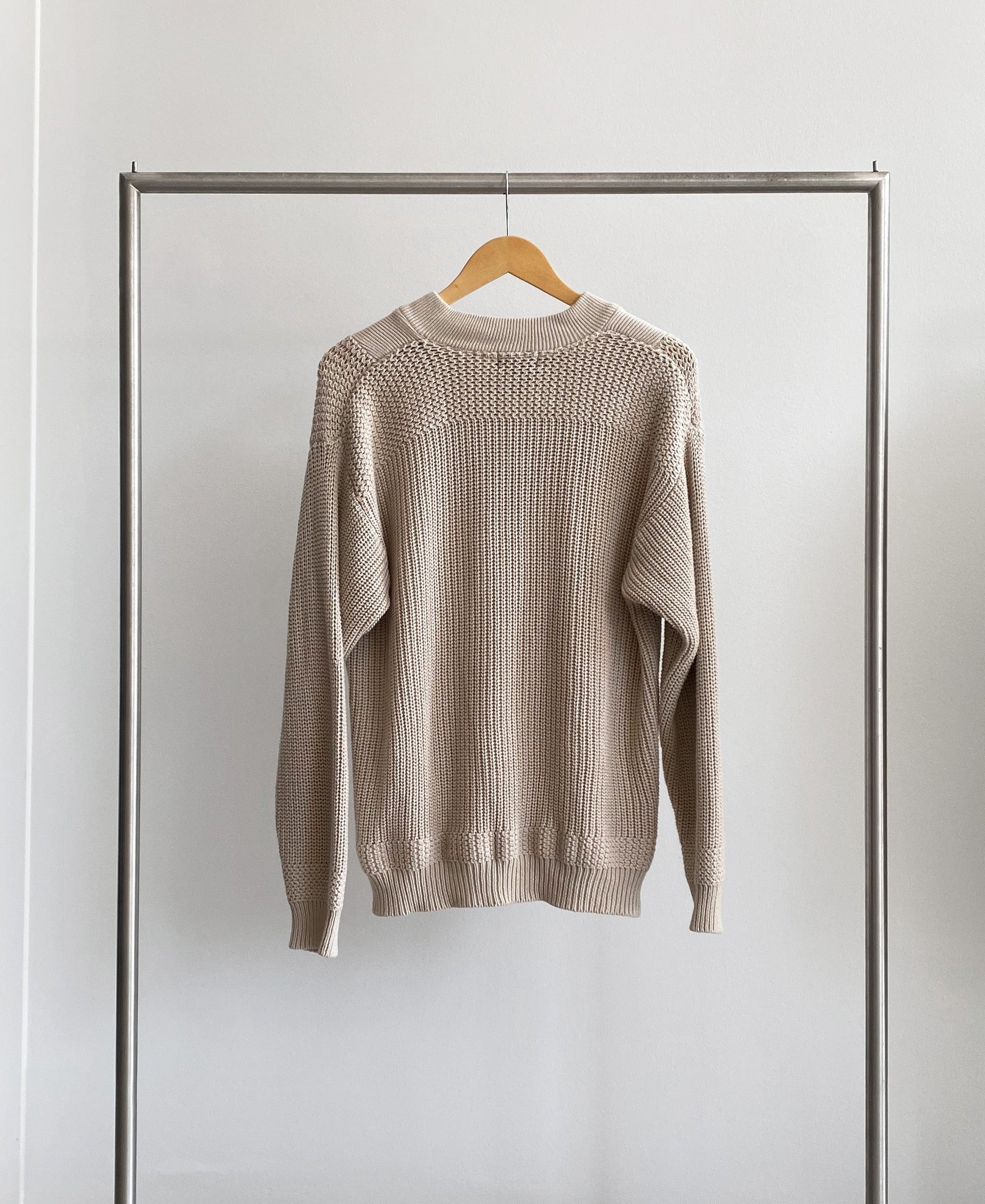 Beige Knit Sweater