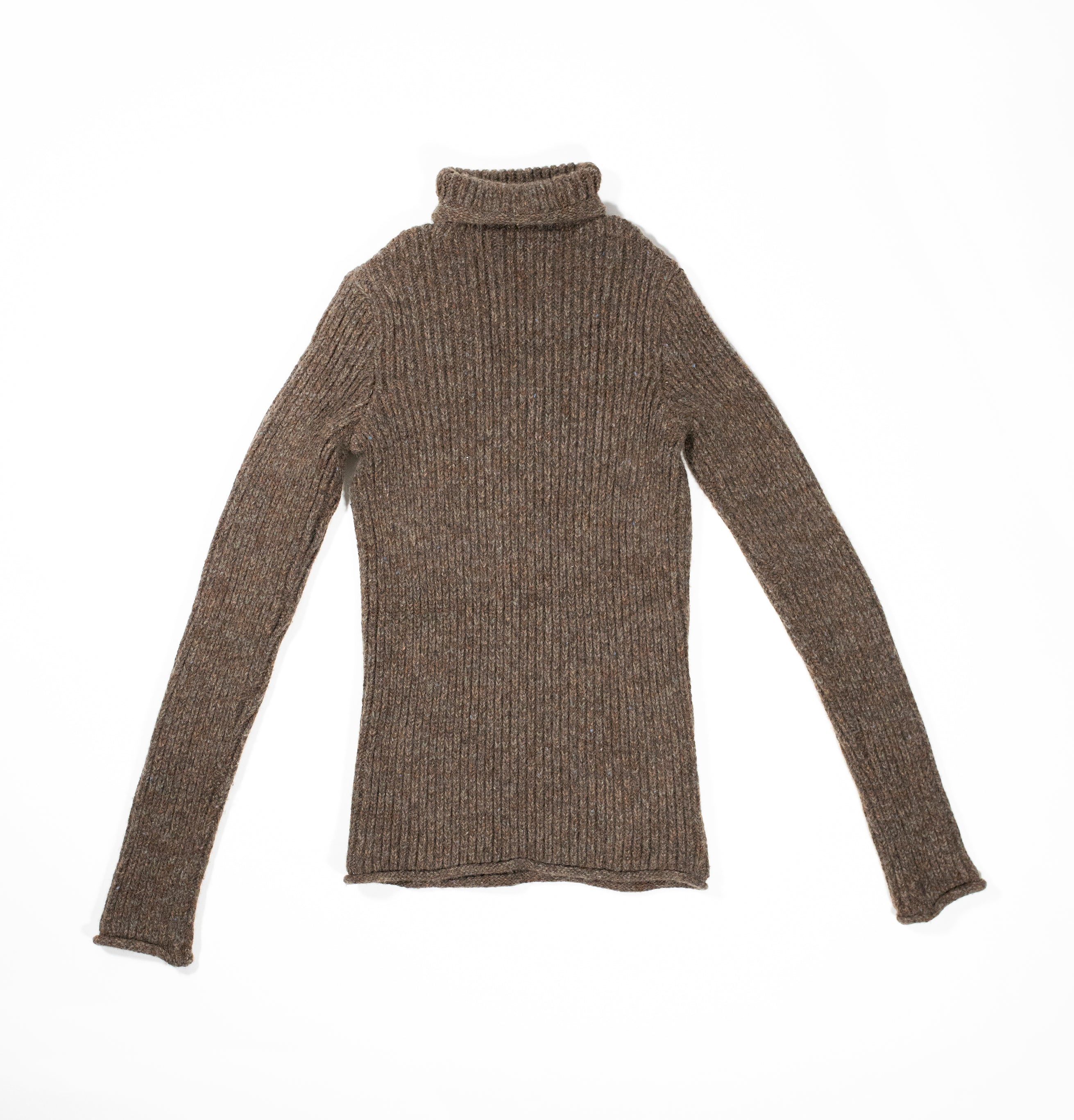 Ralph Lauren Collection Brown Turtleneck Sweater