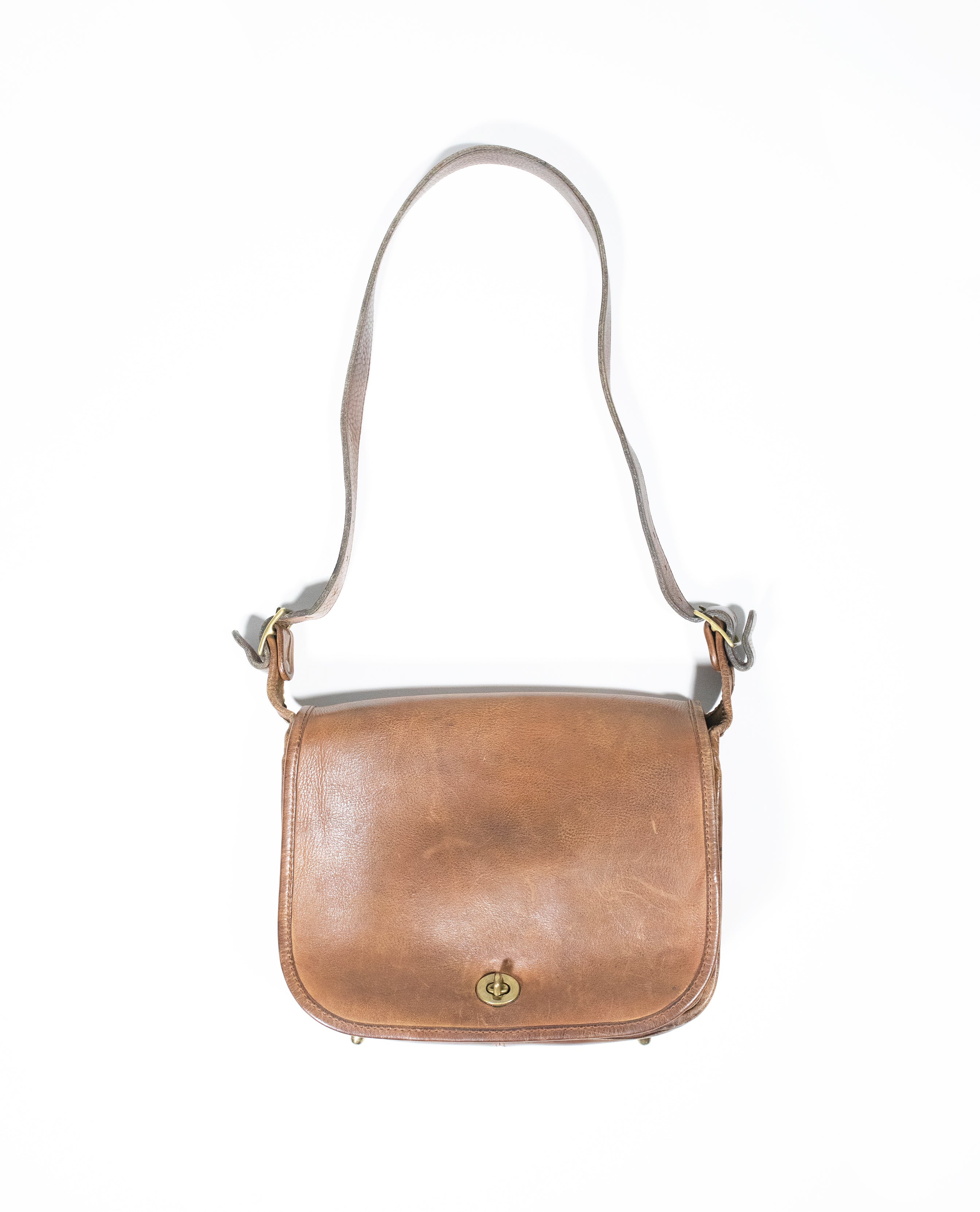 Vintage Brown Satchel Bag