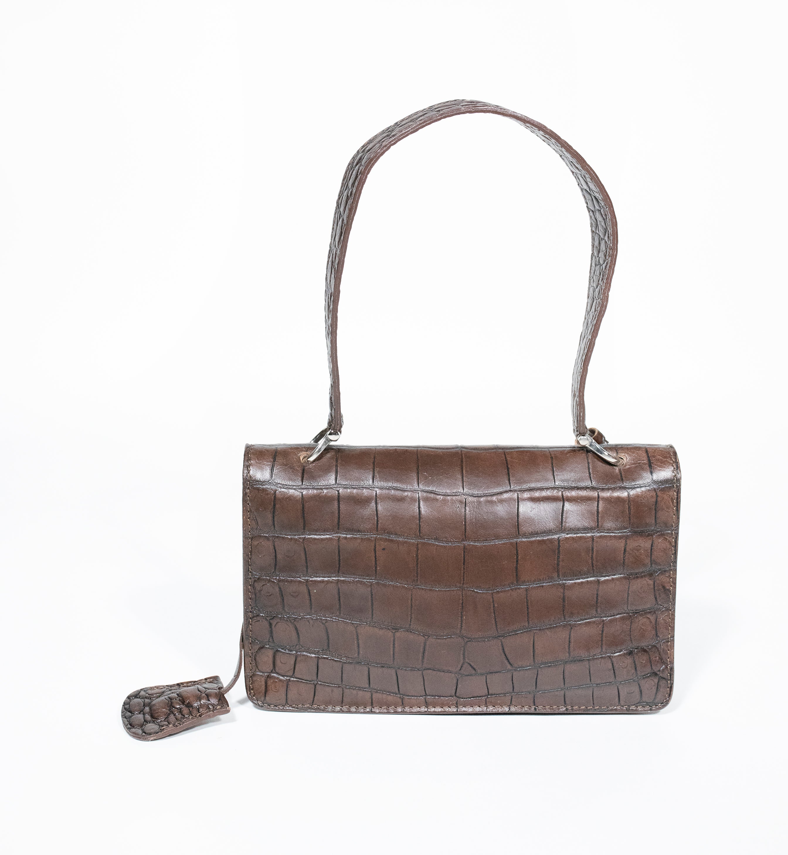 Brown Leather Mini Bag