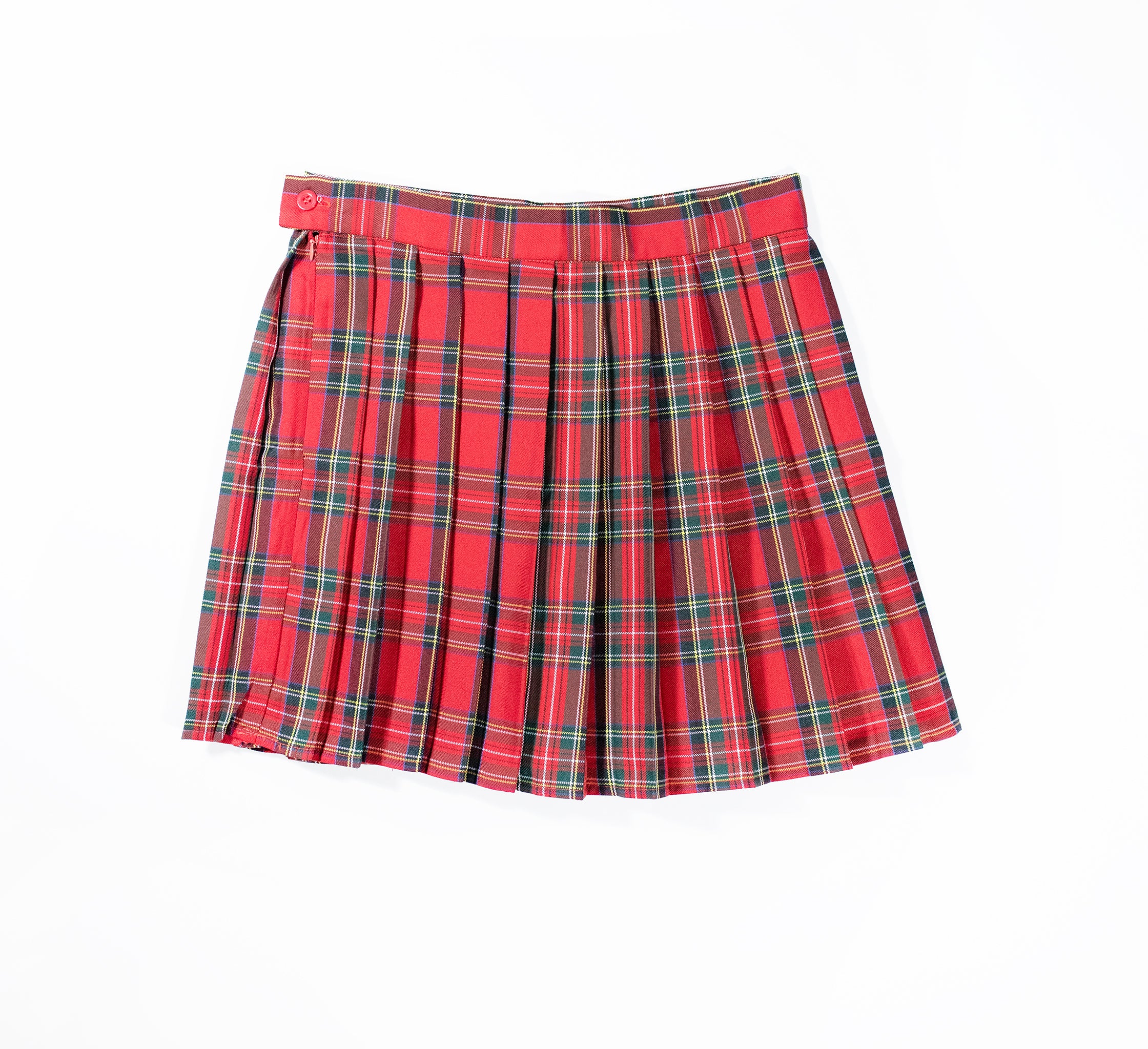 Plaid Mini Skirt