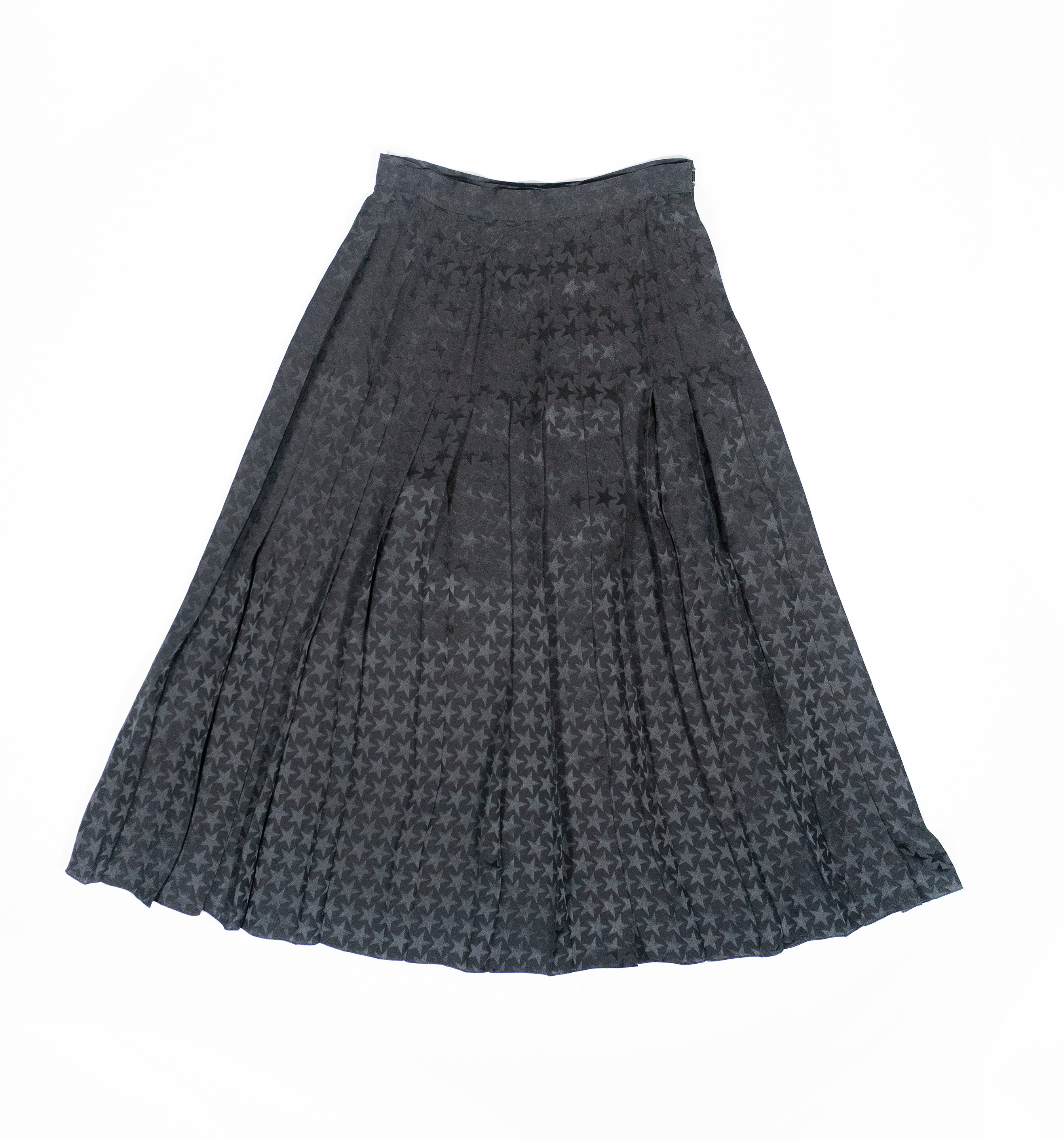 Vintage Silk Star Motif Skirt Set