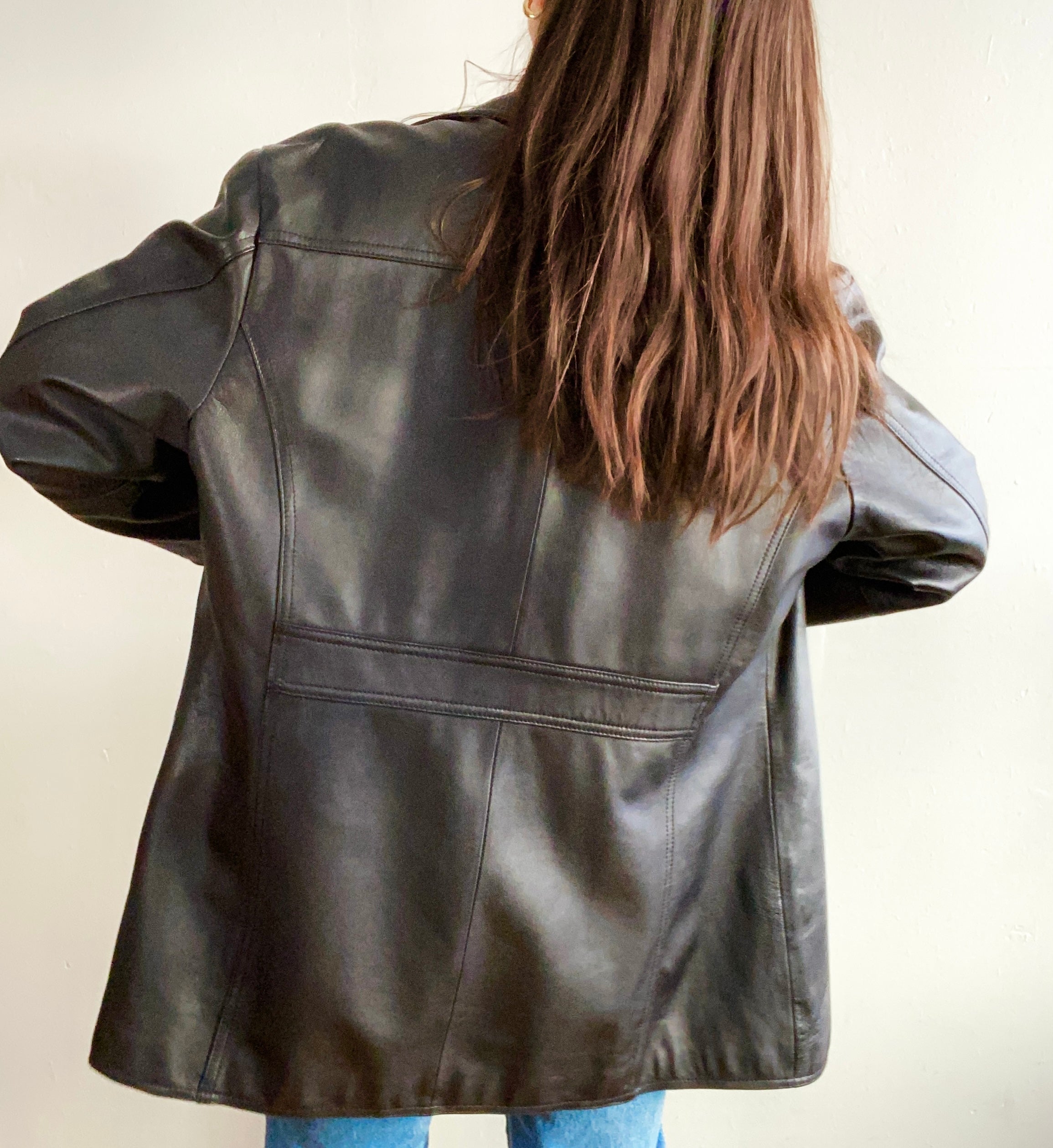 Black Wilson Leather Jacket