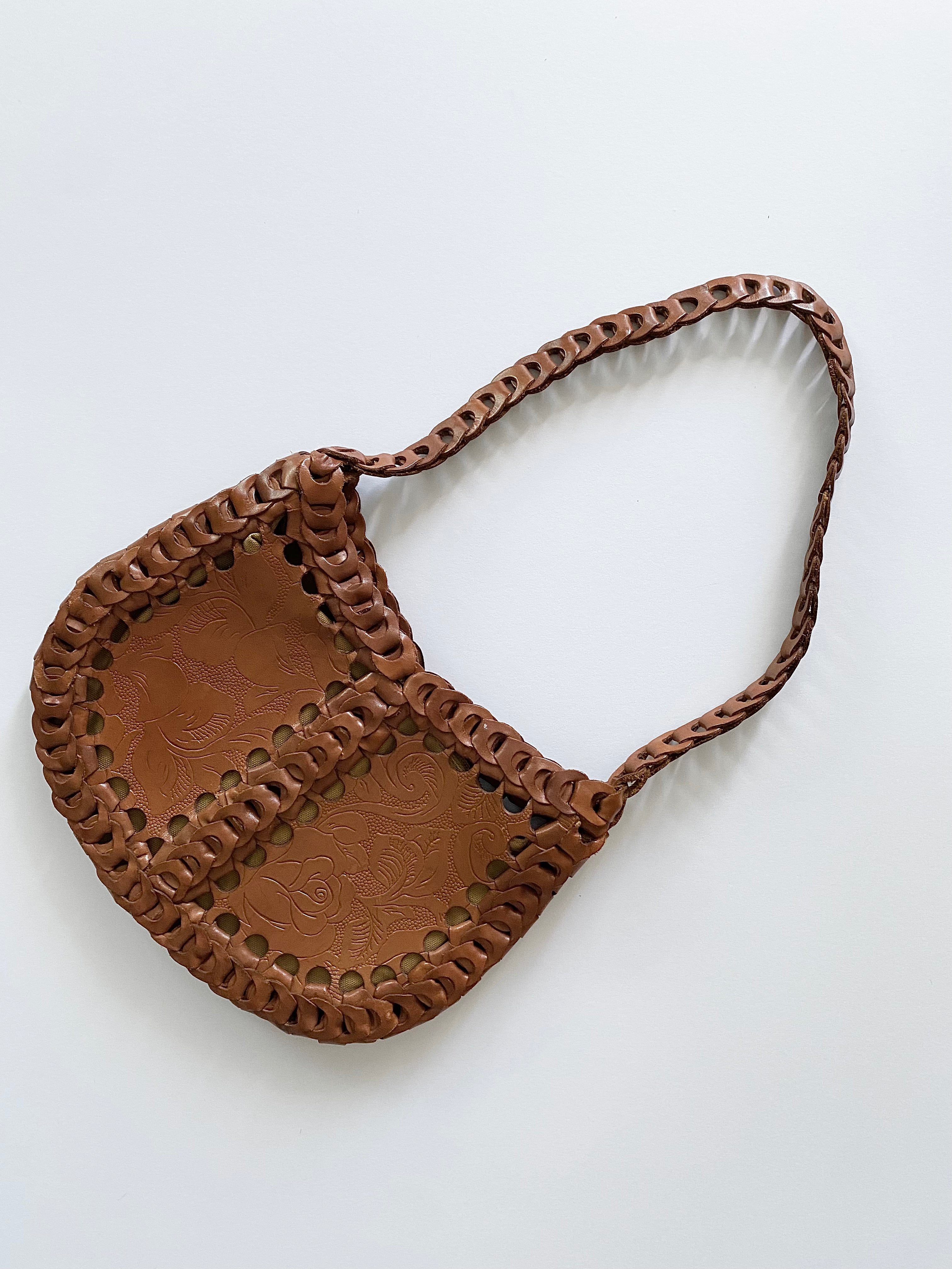 Vintage Italian Leather Satchel