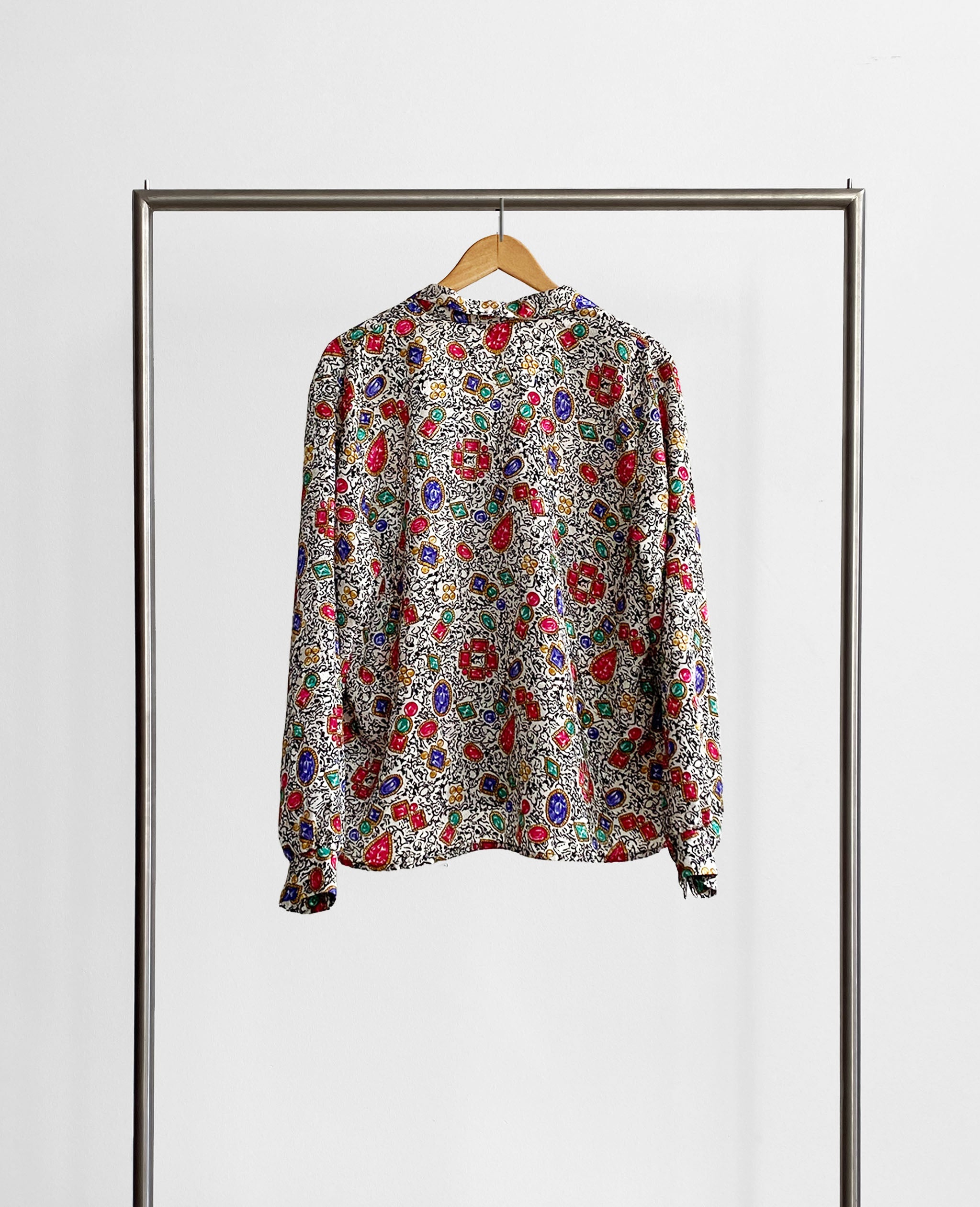 Jewels and Gems Patterned Blouse