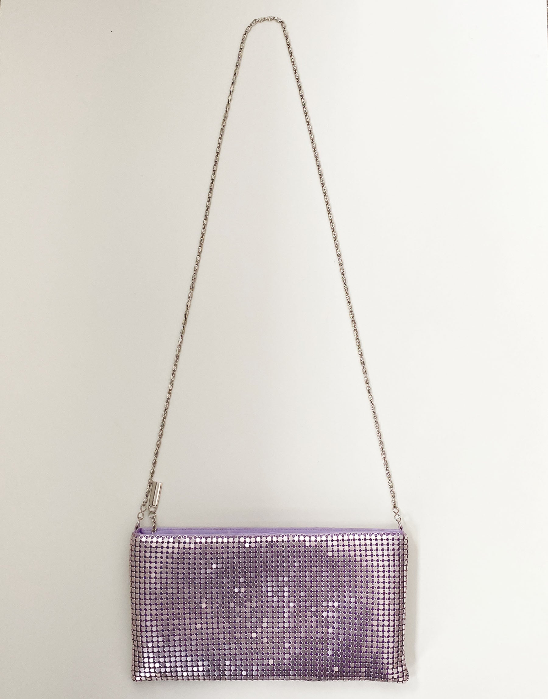 Pastel Purple Chainmail Bag