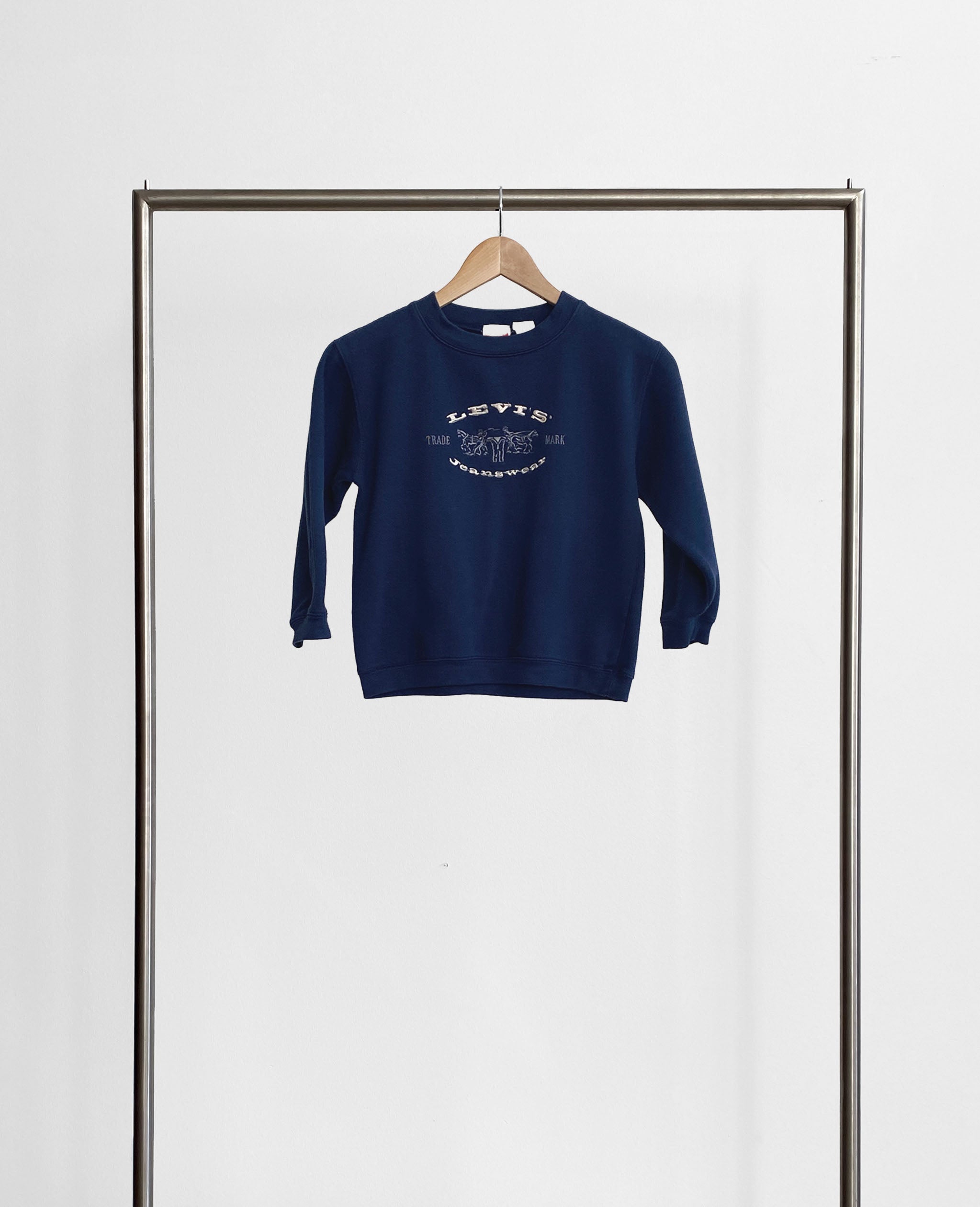 Levi's Blue Crewneck Sweatshirt